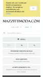 Mobile Screenshot of mazzittimoda.com
